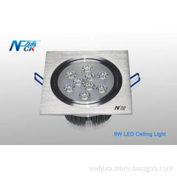 Square 9watt LED Indoor Ceiling Lights For Schools / Superm